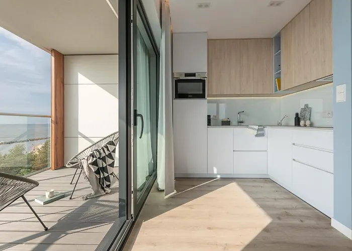 Morskie Widoki Natural Baltic Lägenhet Darlowko